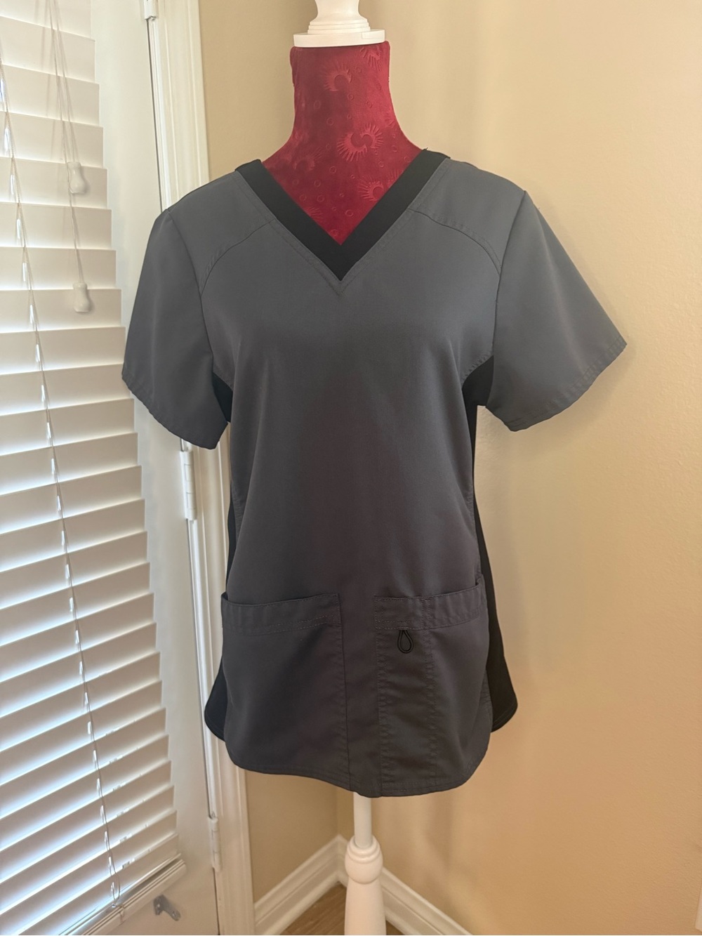 V-Neck Medical Scrub Top